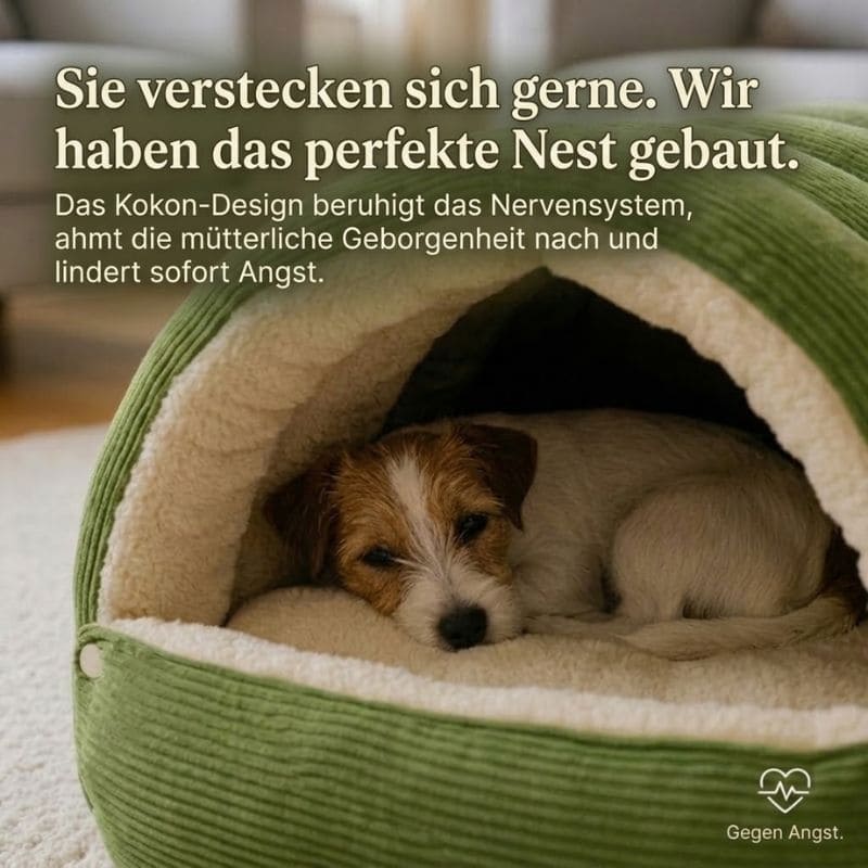Der Kuschel-Kokon™: Anti-Stress Rückzugsort & Orthopädisches Design